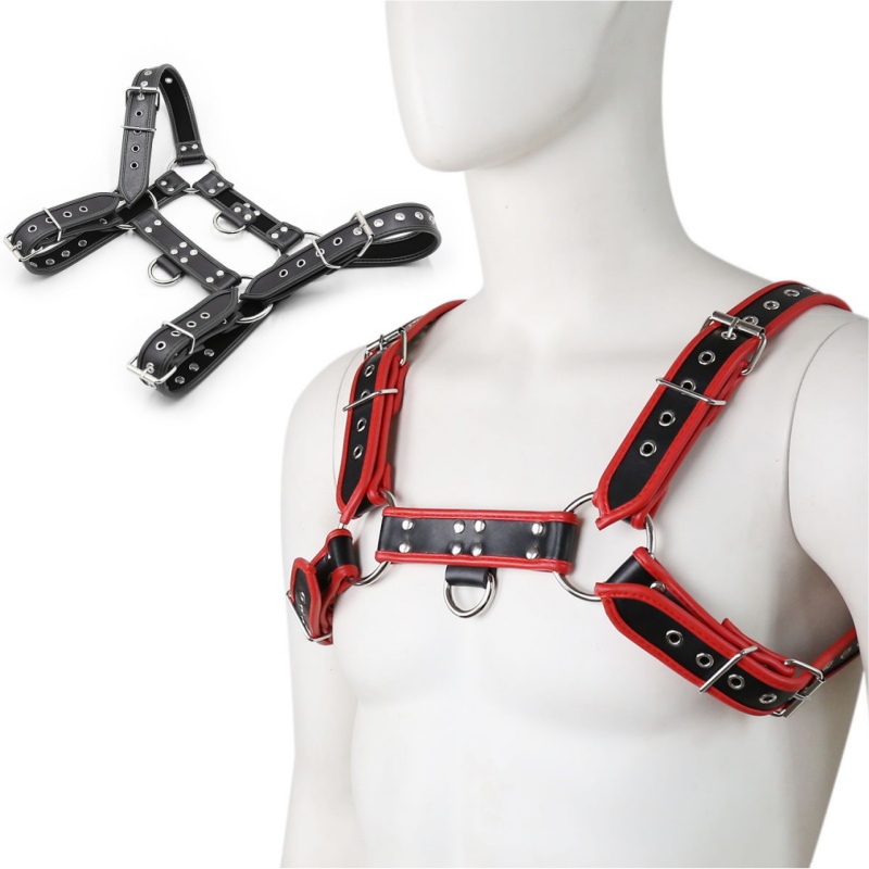Suspender Tank Top - Fetisch Männliche Dessous Harness Männer Kleidung