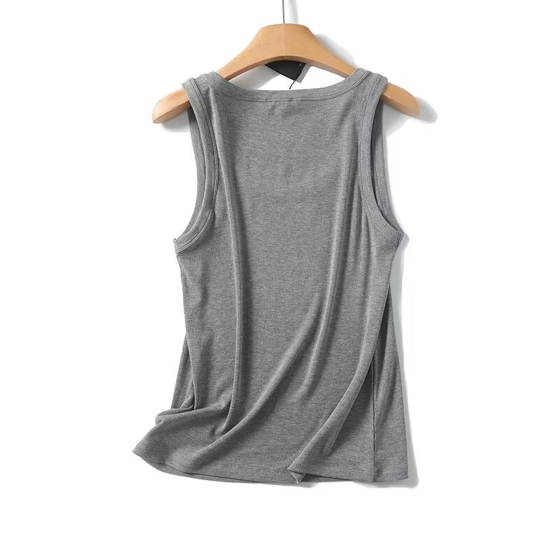 Maxdutti solide Slim Fit Somme – Tank Top Ribbed Bewertung und Preis