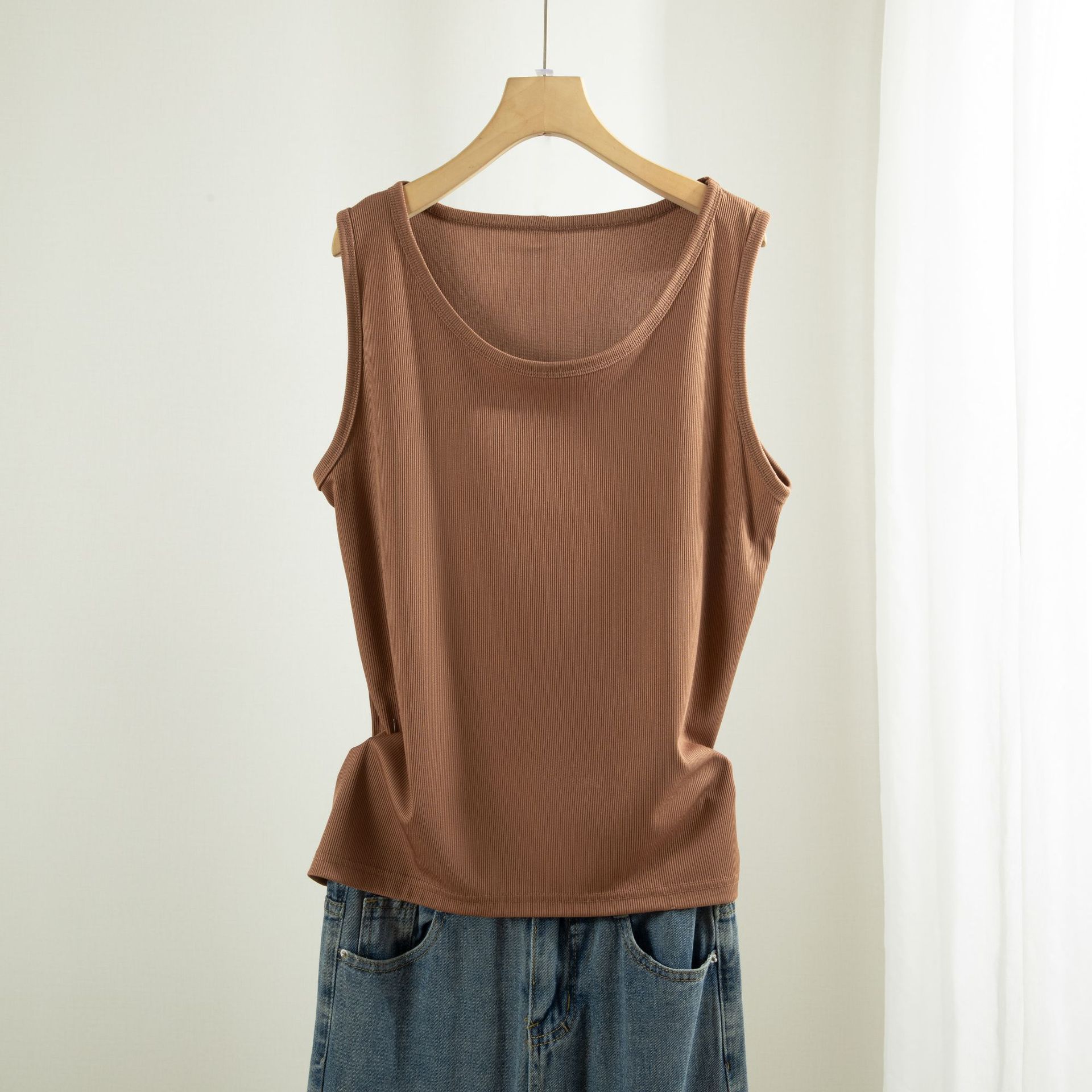 Rib Icesilk Tank Tops Sommer D – Tank Top Ribbed Bewertung und Preis
