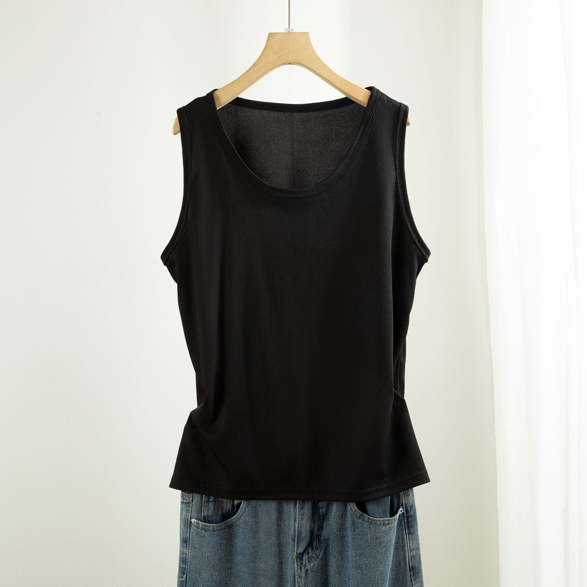 Rib Icesilk Tank Tops Sommer D – Tank Top Ribbed Bewertung und Preis