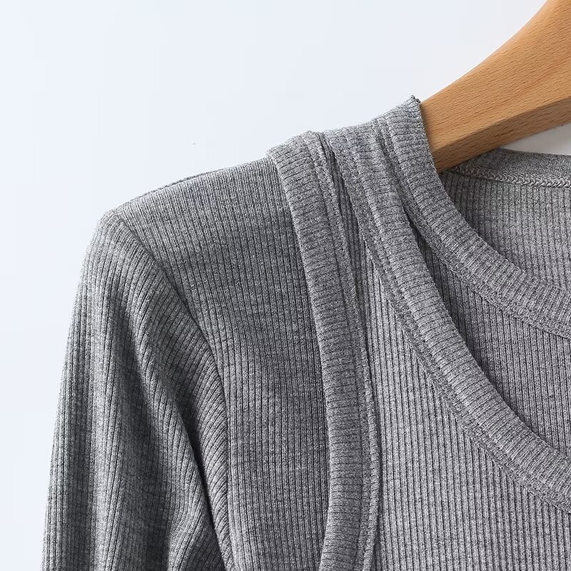 Dave & di Langarm T-Shirts Fra – Tank Top Ribbed Bewertung und Preis